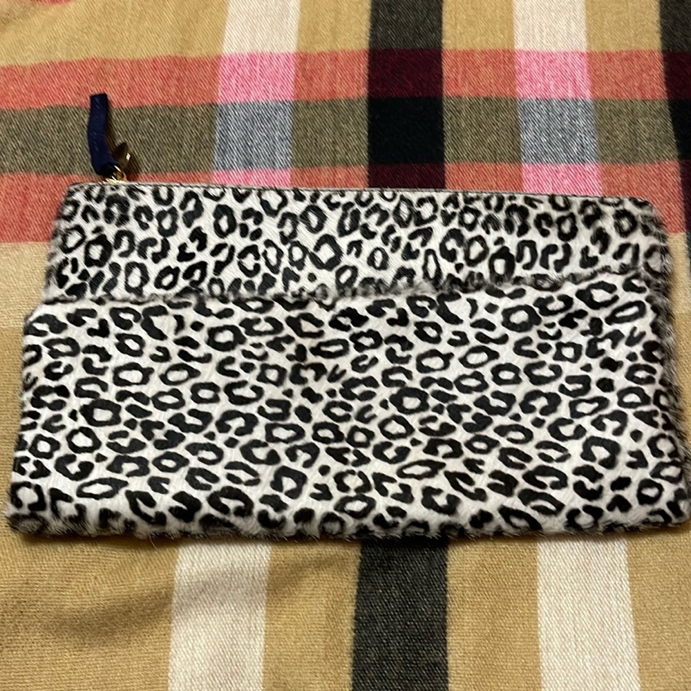 Clare V Ponyhair Foldover Clutch